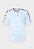 adidas Originals ROUCHED FOOT - Print T-shirt - crystal sky