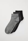 Calvin Klein Underwear 3 PACK - Sneaker socks - grey melange