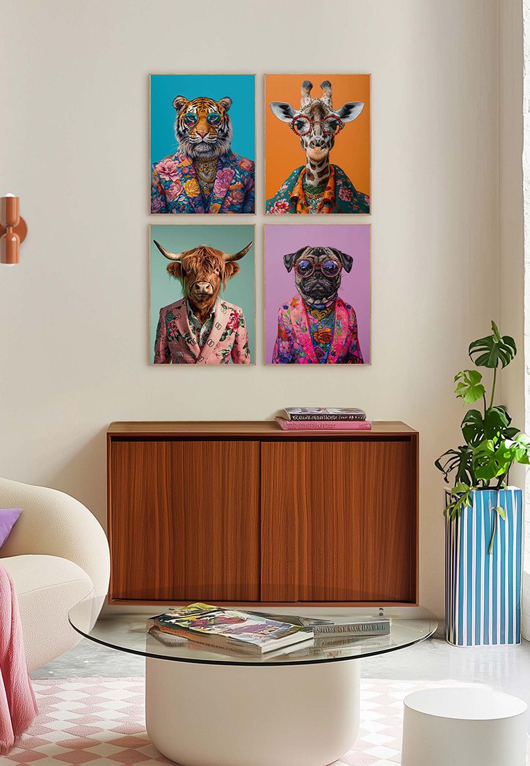 Orange Wallz SET