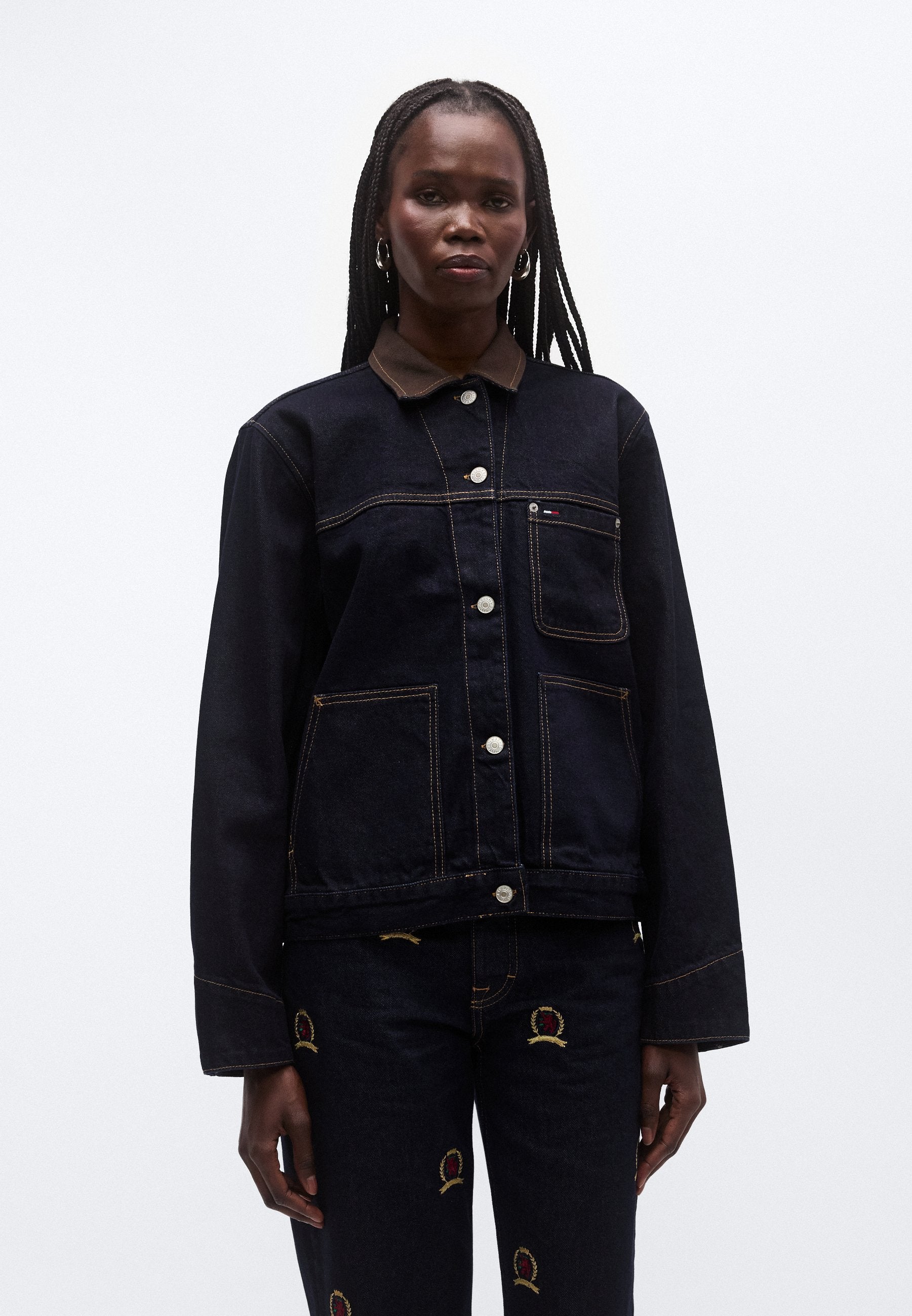 Tommy Jeans OVERSIZED DENIM CHORE JACKET