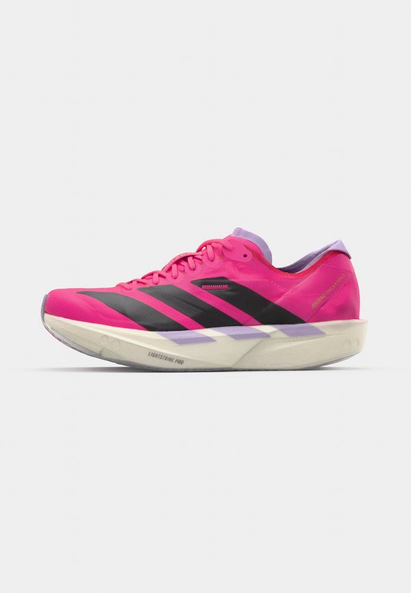 adidas Performance ADIZERO TAKUMI SEN 11 W - Road running shoes - shock pink/aurora black/powder plum
