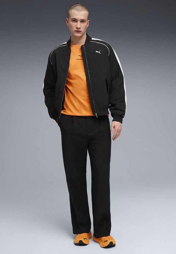 Puma MCLAREN SMALL LOGO TEE - Print T-shirt - papaya