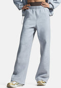 Under Armour UNSTOPPABLE FLEECE OPEN - Tracksuit bottoms - mod gray light heather