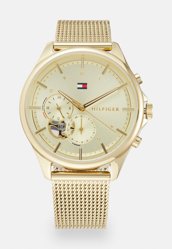 Tommy Hilfiger QUINN - Chronograph watch - gold-coloured