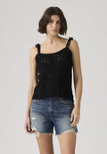 Levi's® ABBEY TIE SHOULDER TANK - Top - anthracite night