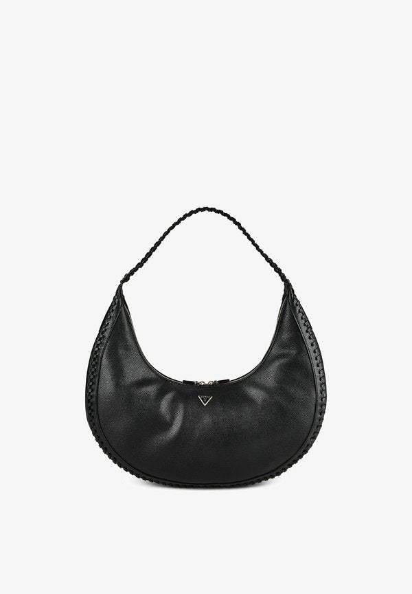 Guess PETRA SCHULTERTASCHE 45 CM - Tote bag - black