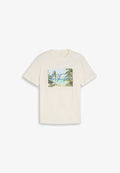 TOM TAILOR TOM TAILOR T-SHIRT T-SHIRT MIT FOTOPRINT - Print T-shirt - gardenia white