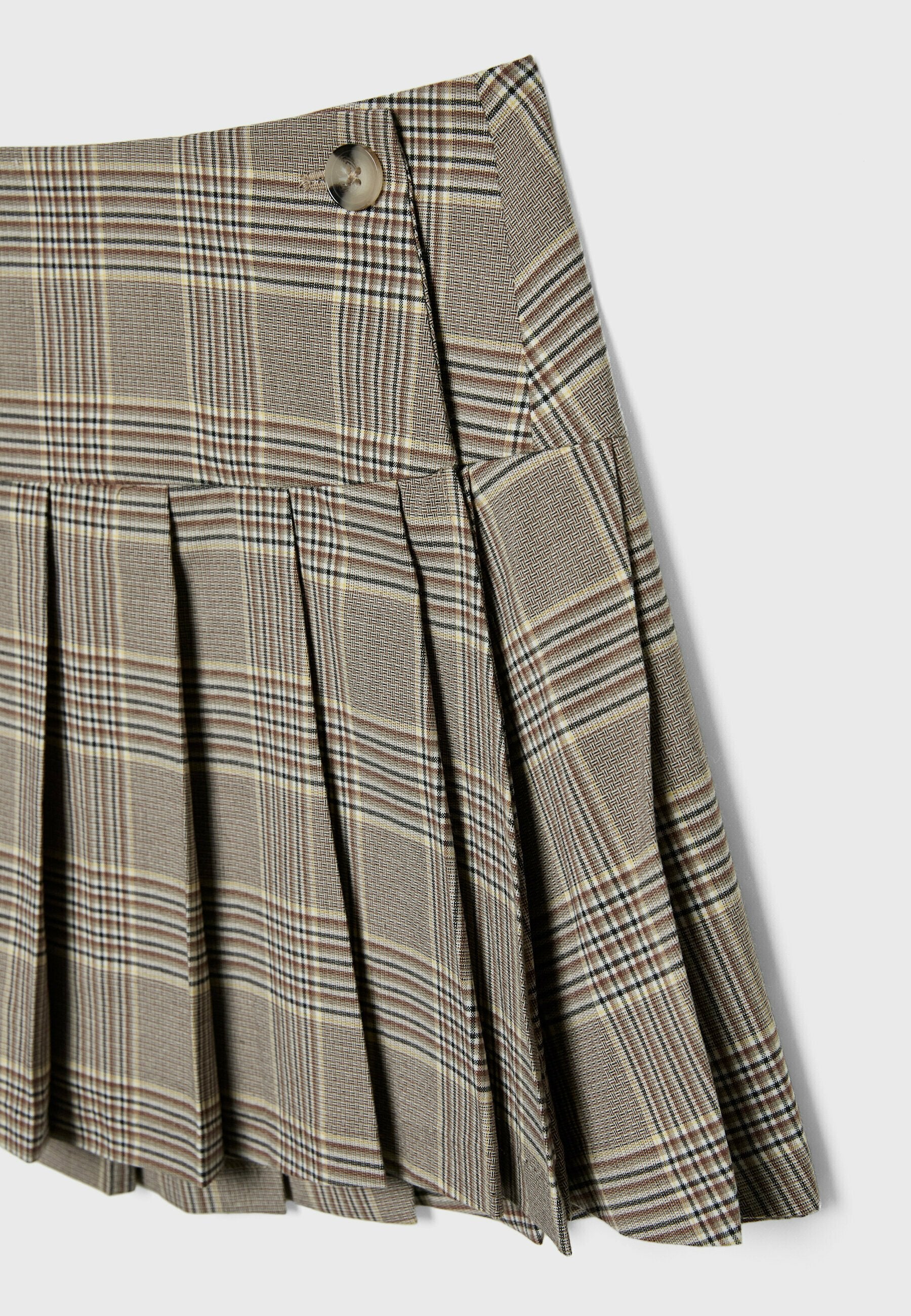 Stradivarius CHECK BOX PLEAT