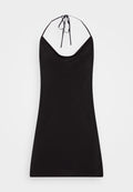 Weekday HALTER MINI SLIP DRESS