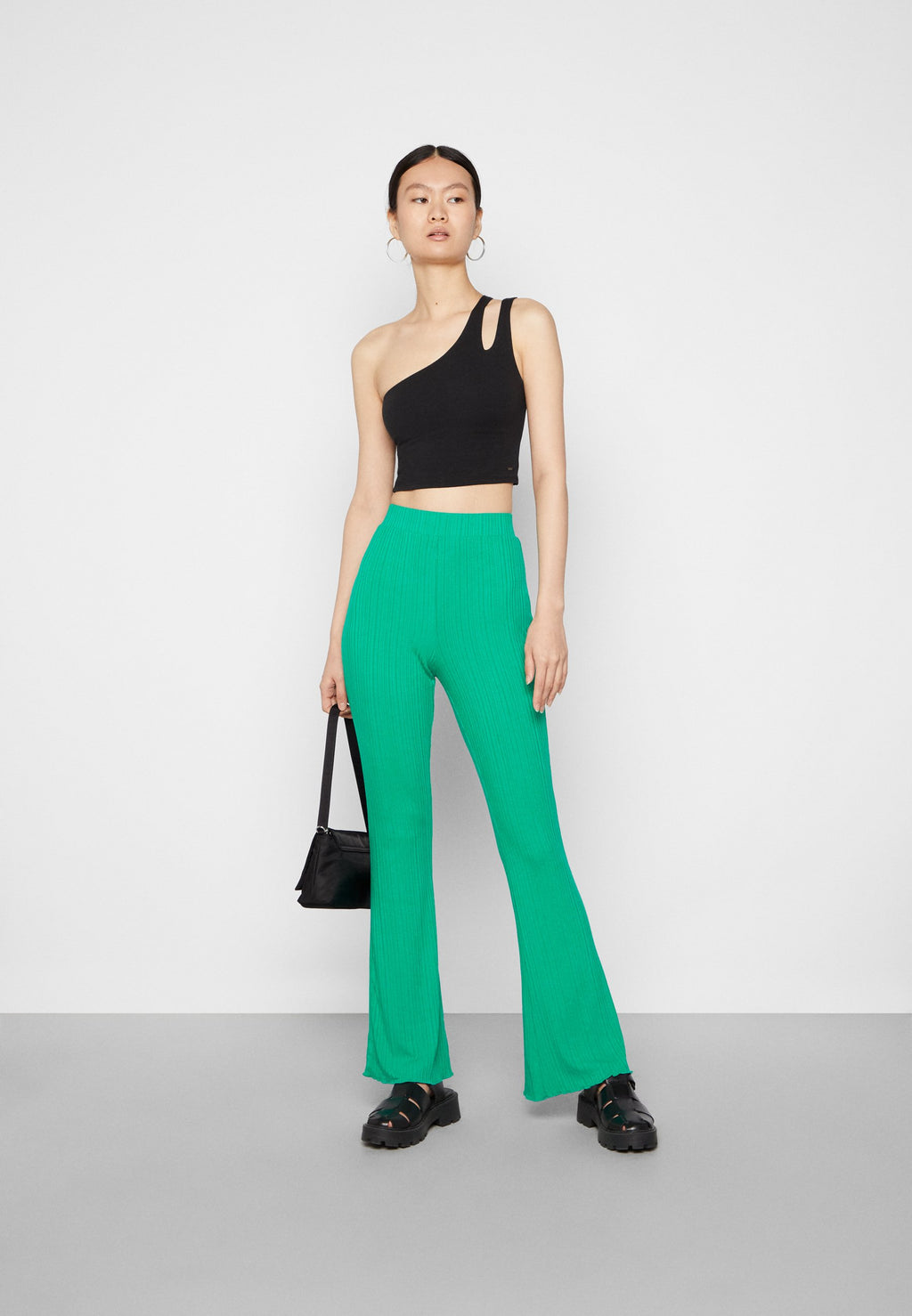 Pieces PCJASMIN HIGH WAIST FLARED PANTS