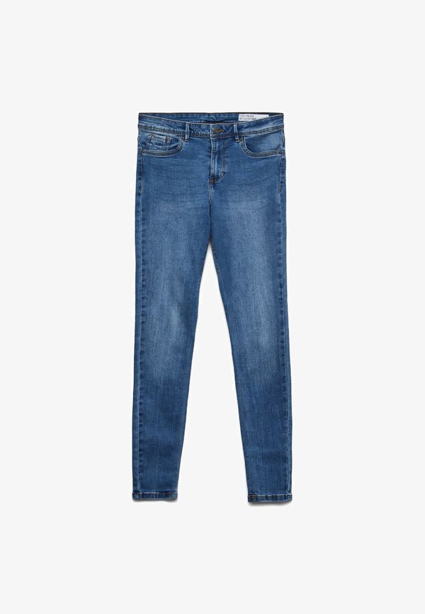 Vero Moda VMTANYA - Jeggings - medium blue denim