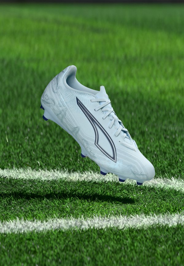 Puma ULTRA 6 PLAY FG/AG - Football boots artificial grass - icy blue/white/blue jewel