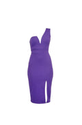 WAL G. GIGI ONE SLEEVE MIDI DRESS
