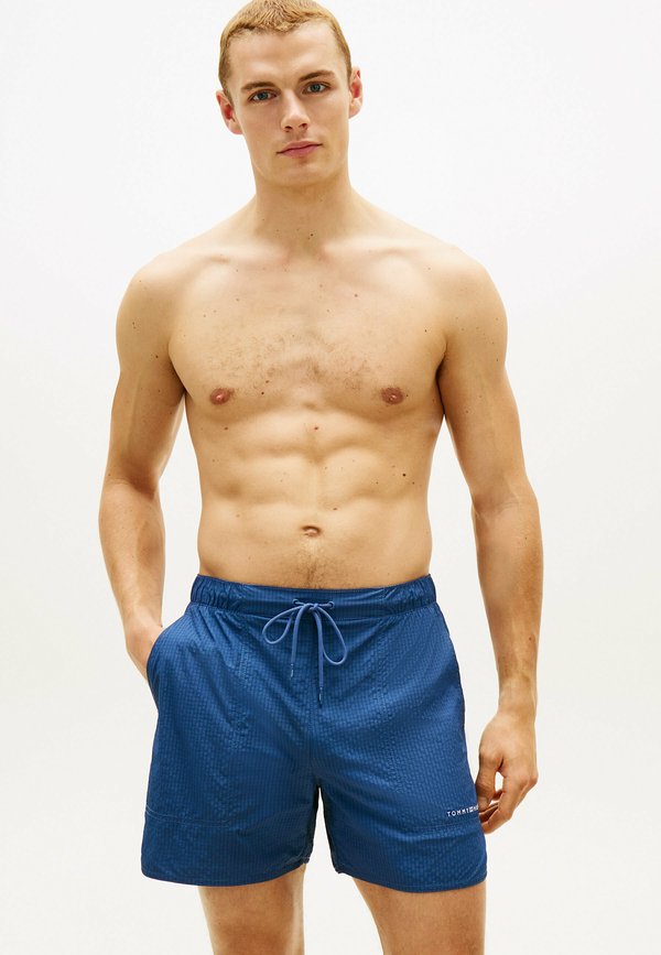 Tommy Hilfiger ORIGINAL RIPSTOP MID LENGTH - Swimming shorts - aegean sea