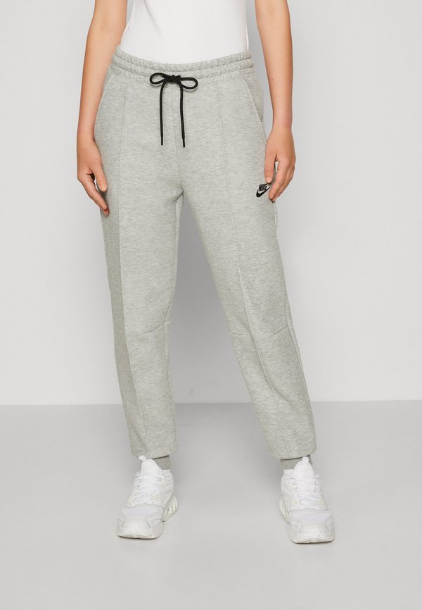 Nike Sportswear Tracksuit bottoms - grey heather/black