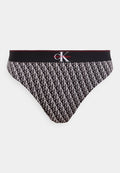 Calvin Klein Underwear THONG GRAPHIC - Thong - black