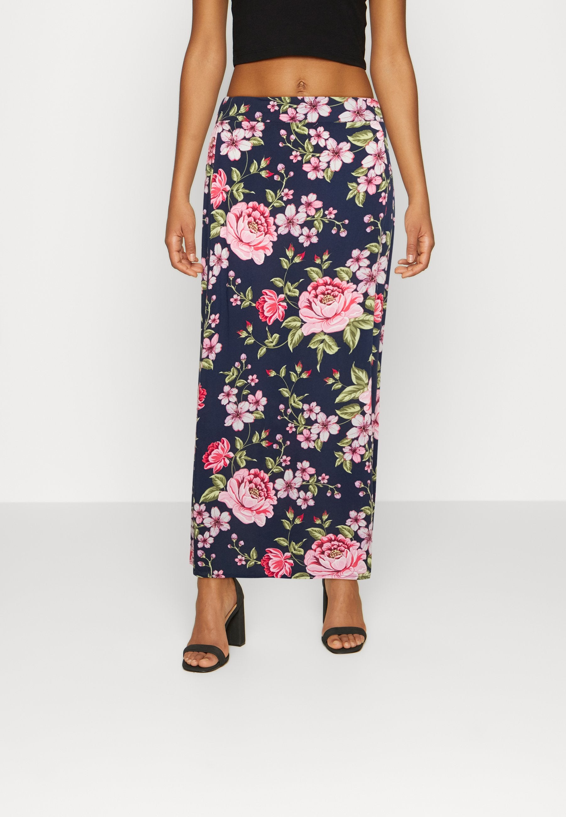 VILA VILANA MIDI SLIT SKIRT