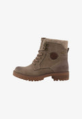 TOM TAILOR Winter boots - dark mud