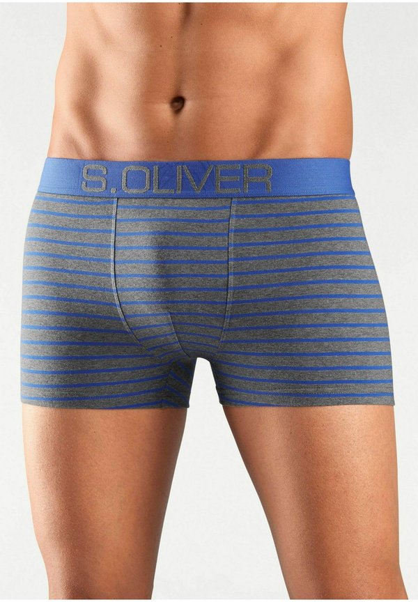s.Oliver RETRO 4ER PACK BEQUEM  - Trunks - rot gestreift blau gestreift schwarz gestreift petrol gestreift
