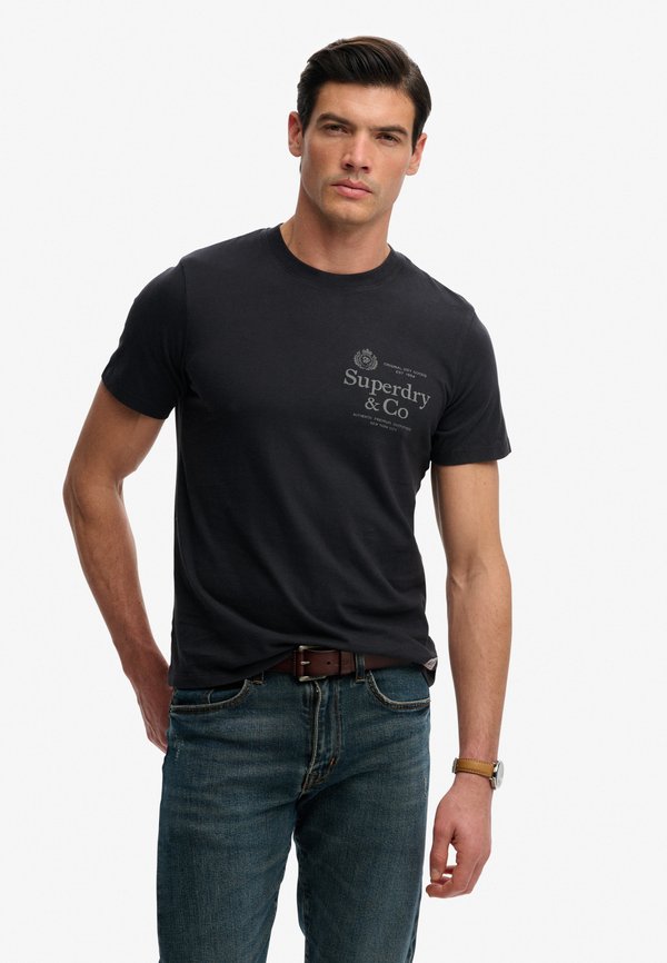 Superdry & Co SUPERDRY 1954 COMPANY RELAXED T-SHIRT.. - Print T-shirt - dark navy