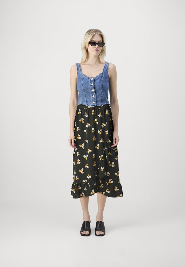 ONLY ONLNOVA LIFE LUX MERLE MIDI SKIRT