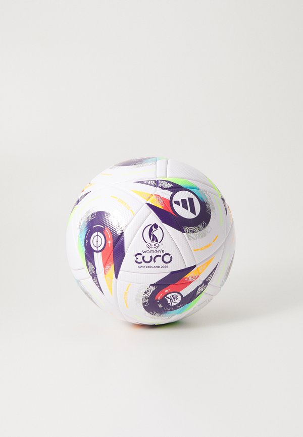 adidas Performance WOMEN'S EURO25 LEAGUE - Football - white/pantone/lucid lemon