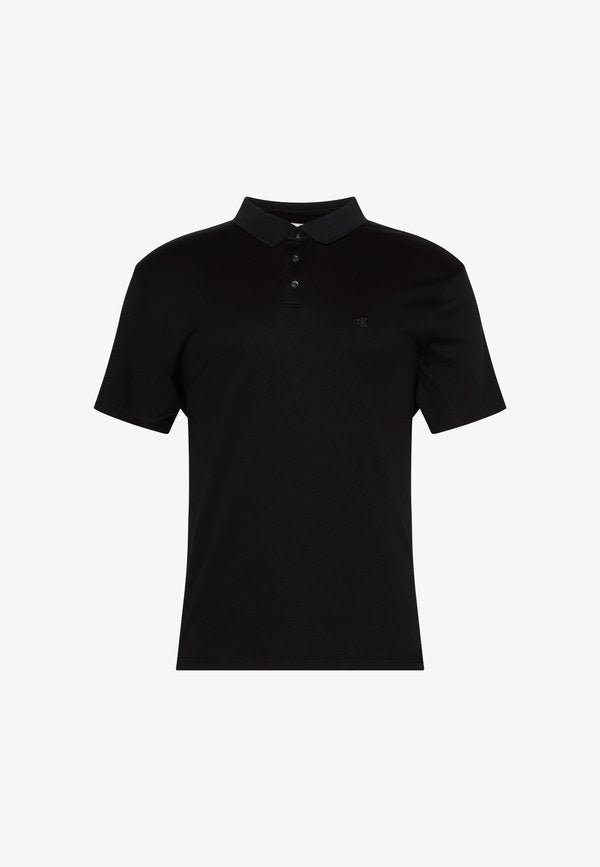 Calvin Klein SS CHEST EMB - Polo shirt - black