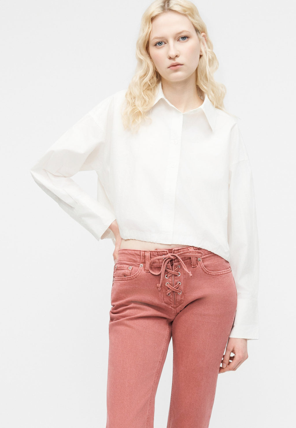 GAP CROPPED TIE SIDE
