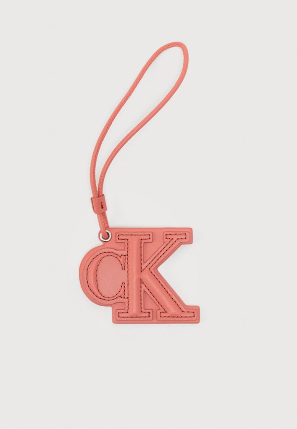 Calvin Klein DEBOSS PATCH - Keyring - light red