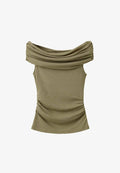 Mango ADULT - Blouse - khaki