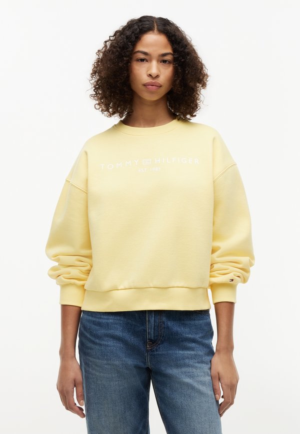 Tommy Hilfiger CORP LOGO MDRN SWTSRT - CORP LOGO - Sweatshirt - citronella