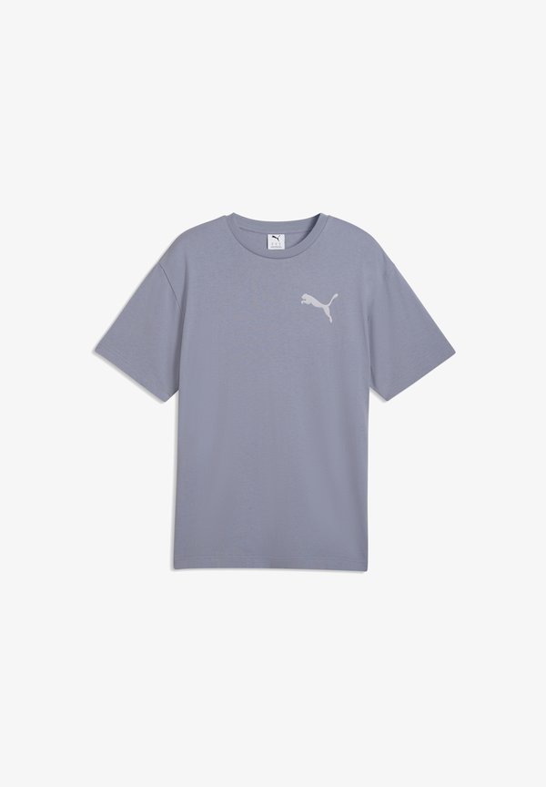 Puma ESSENTIALS ELEVATED CAT   - Basic T-shirt - gray sky