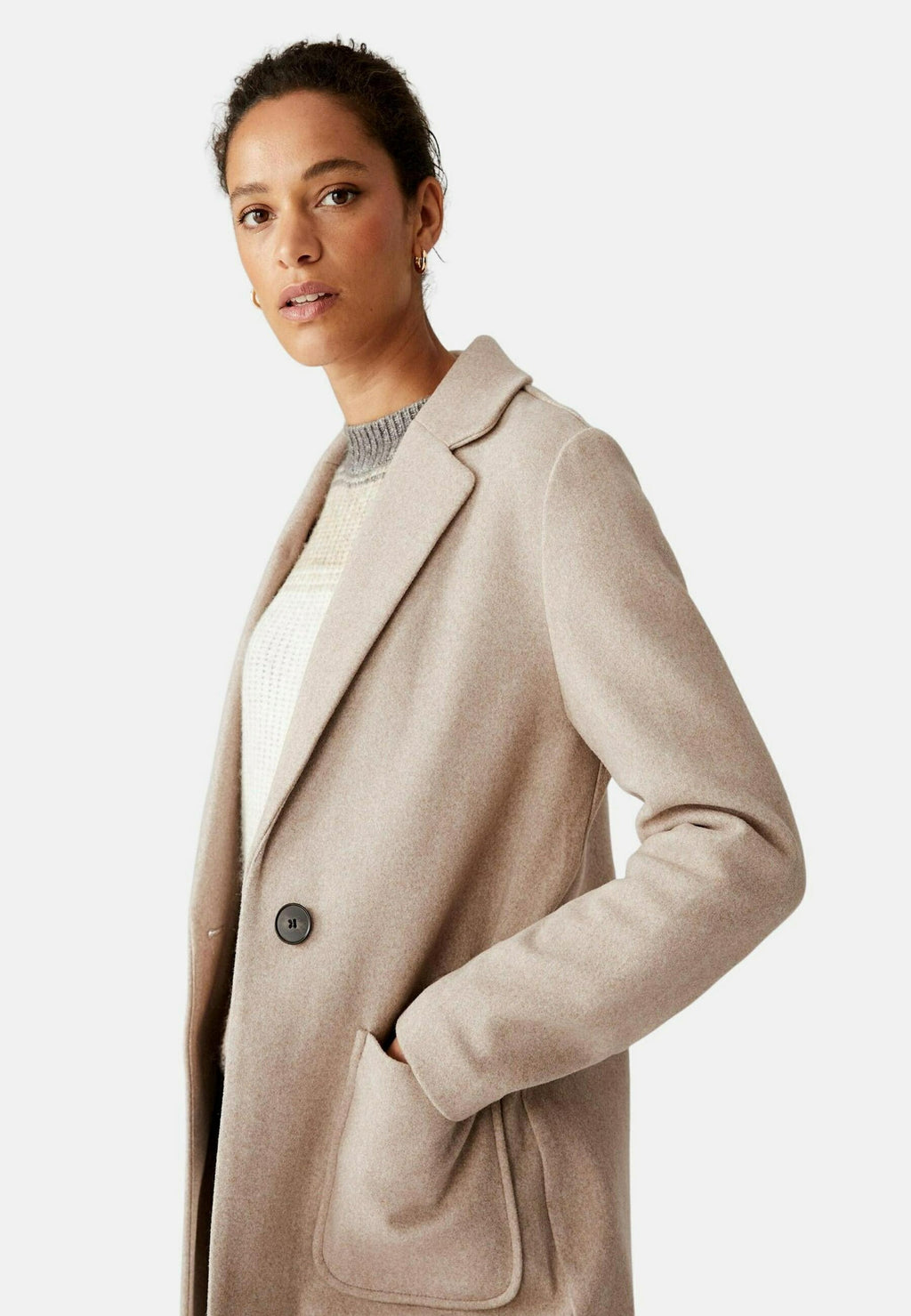 Marks & Spencer RELAXED SINGLE BREASTED COATIGAN