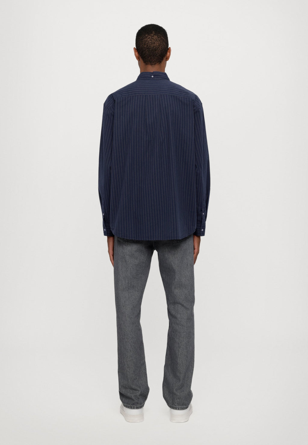 DOUBLE A BY W.W. DAY STRIPED SHIRT UNISEX