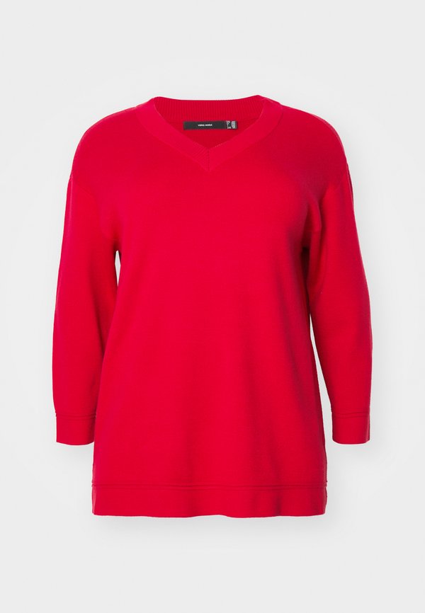 Vero Moda Curve Knitted VMCGOLD Knitted - Jumper - salsa