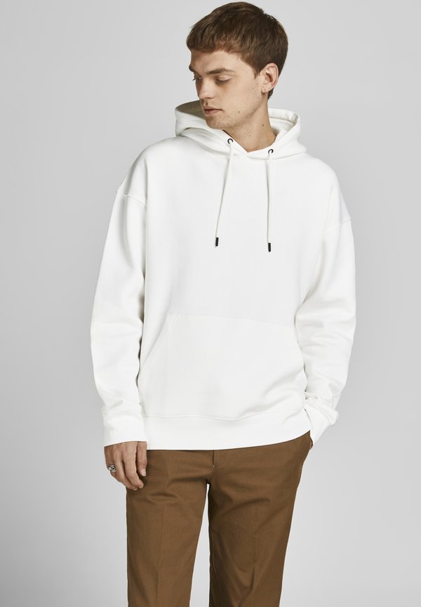 Jack & Jones JJESTAR BASIC NOOS - Hoodie - cloud dancer