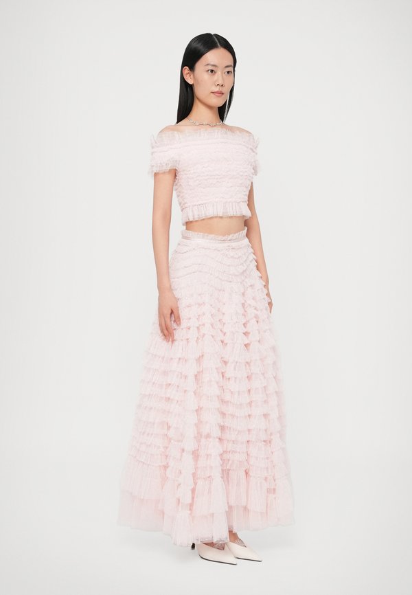 Needle & Thread HATTIE SMOCKED OFF SHOULDER