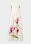 RUFFLE MAXI DRESS LIABILITY - Abercrombie & Fitch - View 1