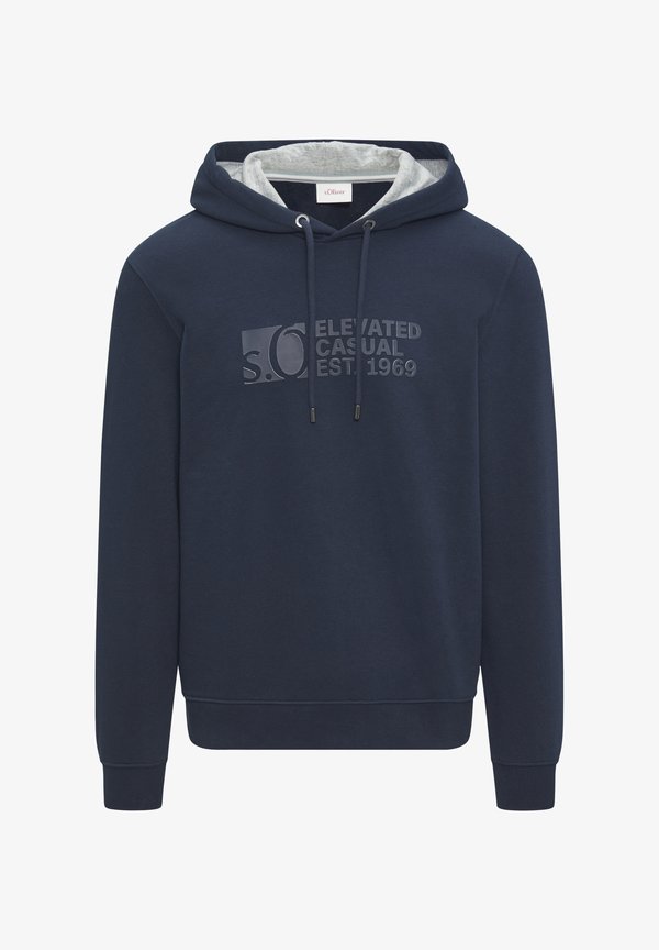 s.Oliver LOGO - Hoodie - navy