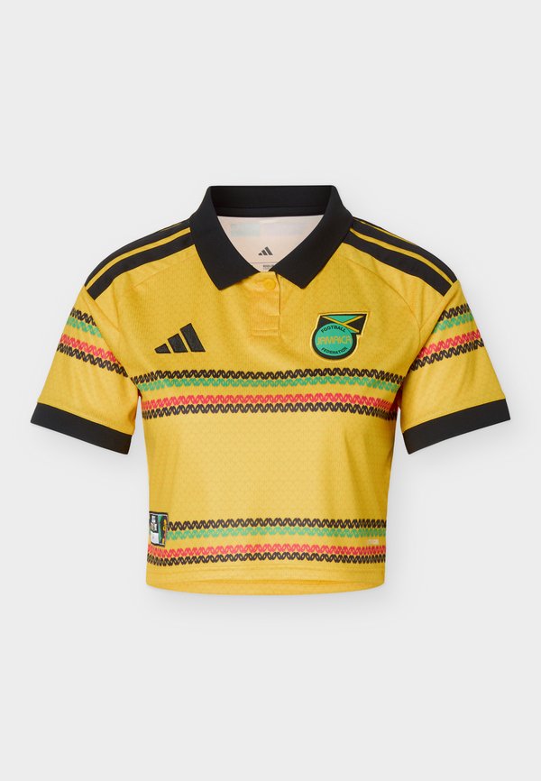 adidas Performance JAMAICA 26 HOME REPLICA CROPPED - Football jersey - bold gold-coloured