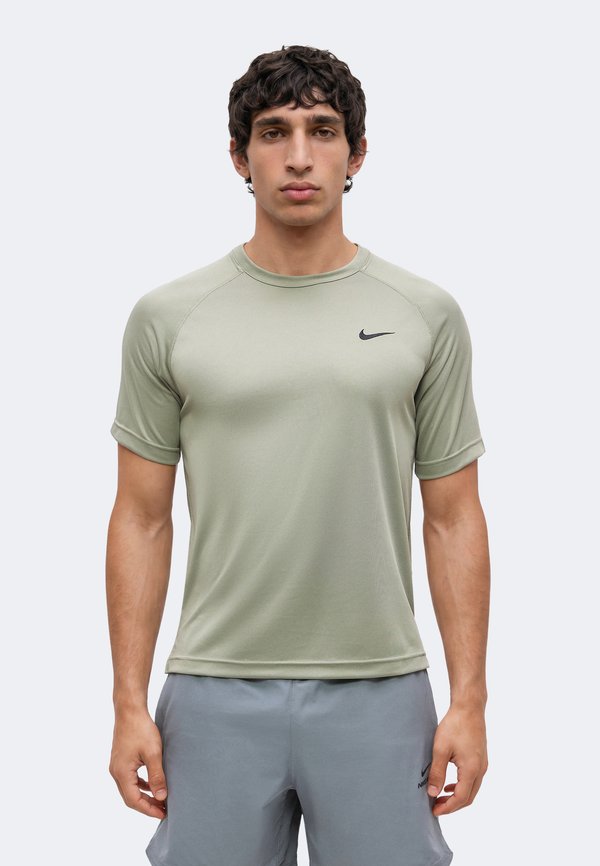 Nike Performance FLEX - Sports T-shirt - light army/black