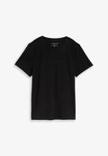 TOM TAILOR Basic T-shirt - deep black