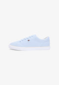 Tommy Hilfiger LOW PROFILE CANVAS LACE-UP TRAINERS - Trainers - breezy blue