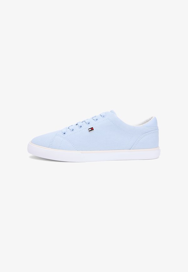 Tommy Hilfiger LOW PROFILE CANVAS LACE-UP TRAINERS - Trainers - breezy blue
