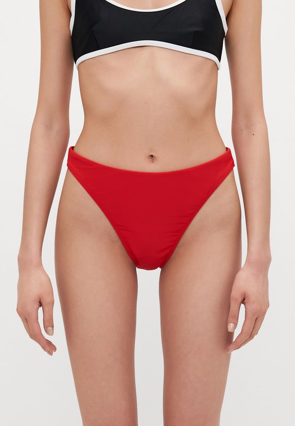 Abercrombie & Fitch Mid Rise High-Leg Moderate Bottom