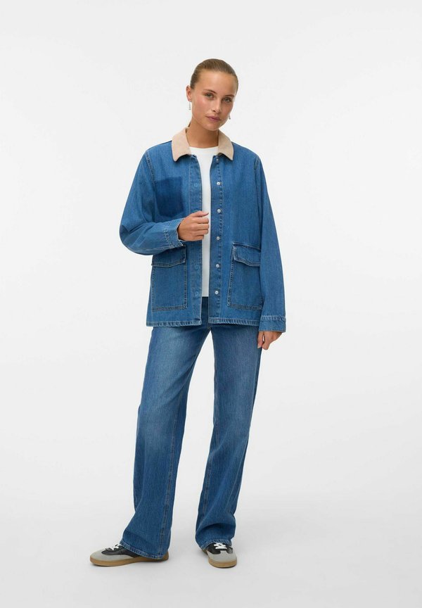 Vero Moda Denim VMENYA Denim - Denim jacket - medium blue denim