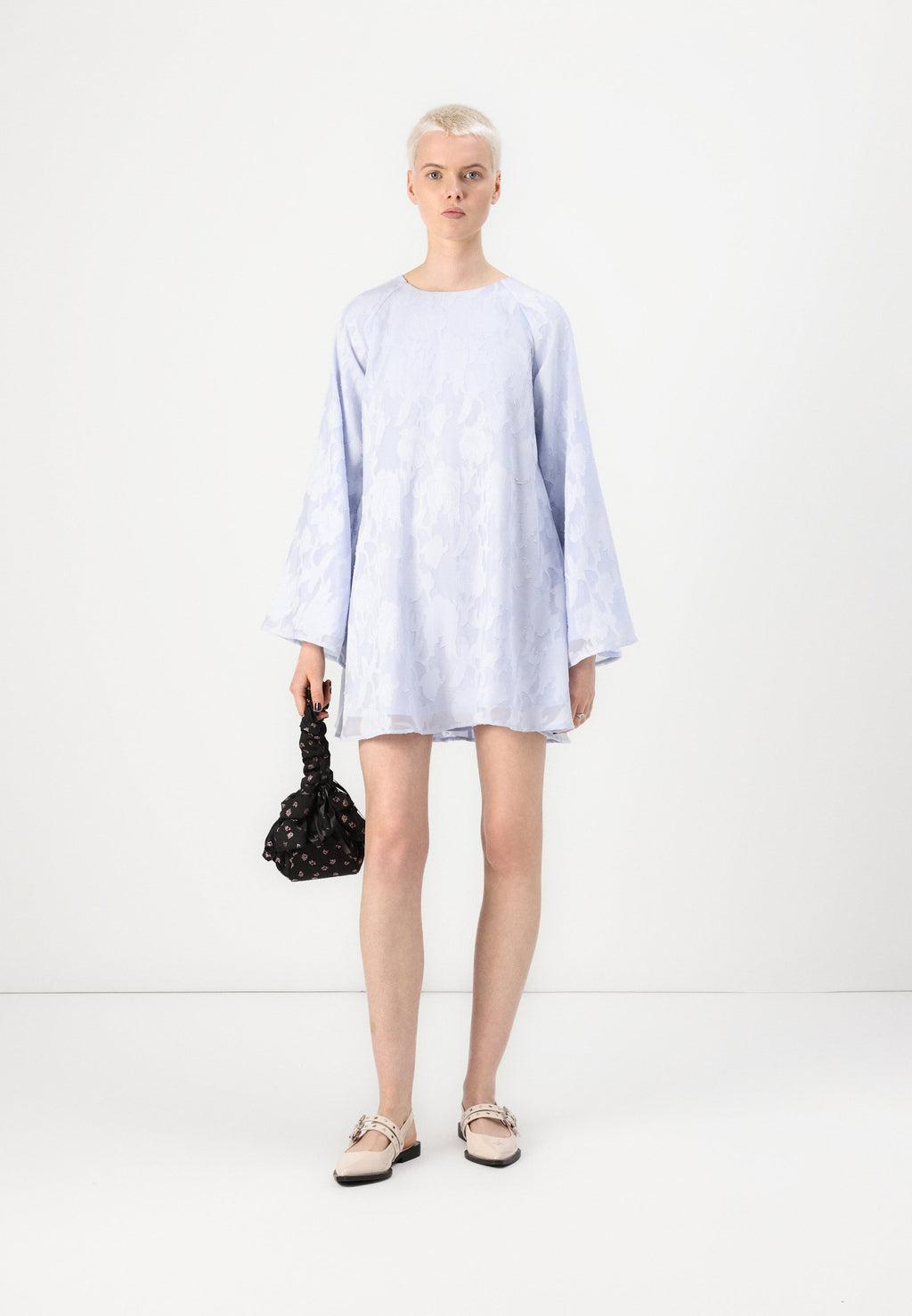 Gina Tricot WIDE FLOWY FLORAL DRESS