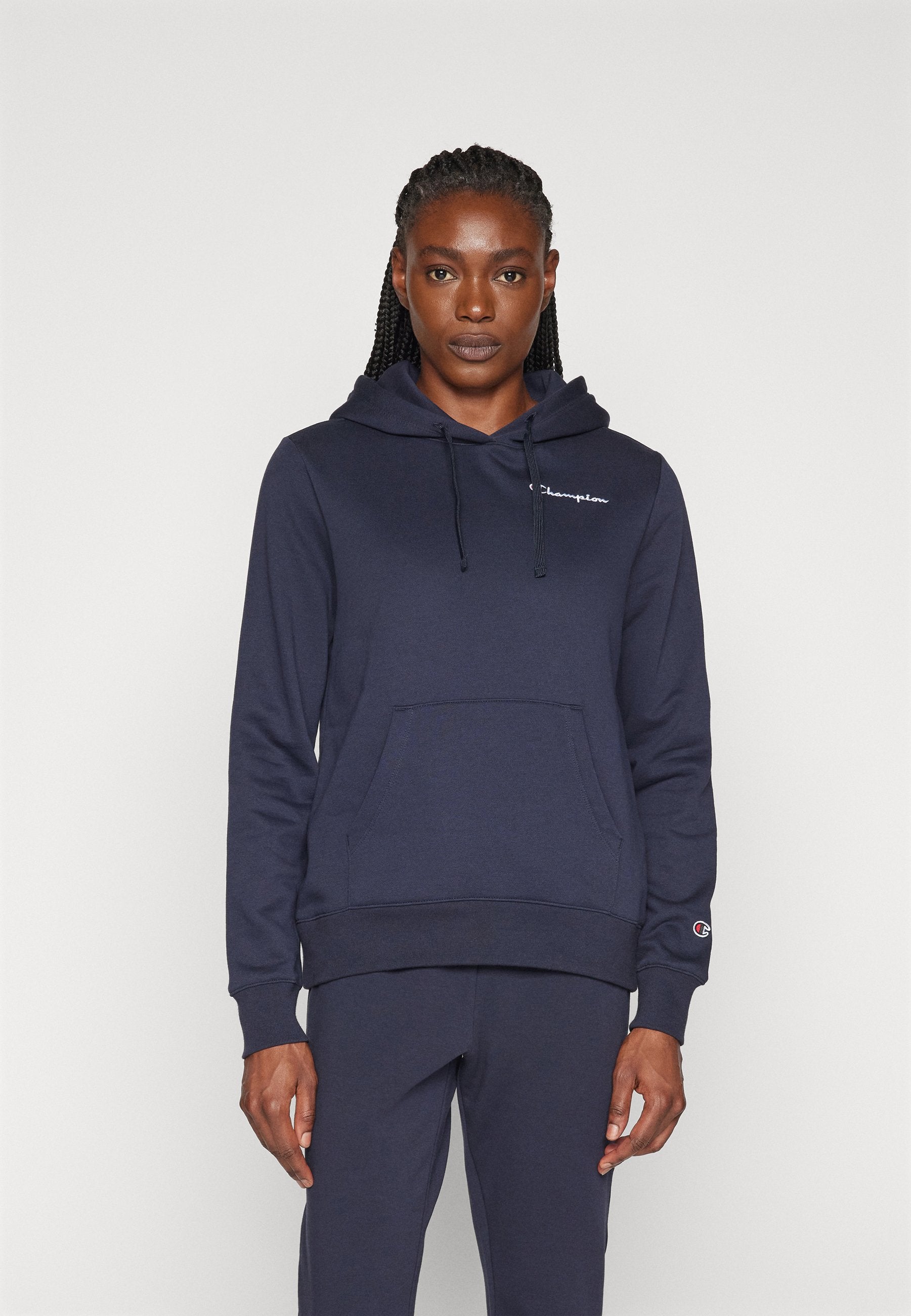Champion ICONS HOODIE CONTRAST LOGO SMALL