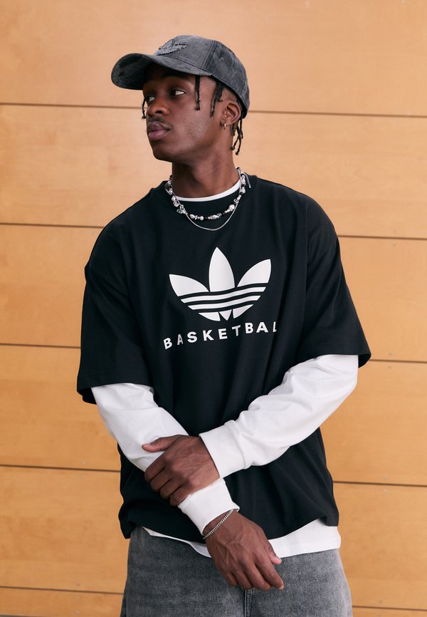 adidas Originals TEE - Print T-shirt - black