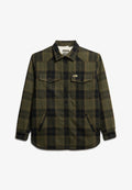 Superdry & Co CHECK OVER - Light jacket - roderick check olive